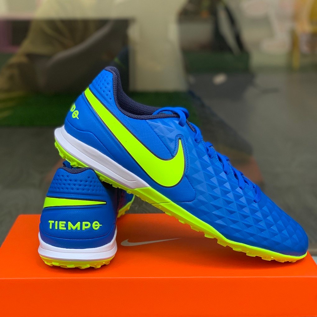 Nike Tiempo Legend 8 Academy TF AT6100-474 Soar/Midnight Navy/Barely Volt/Volt